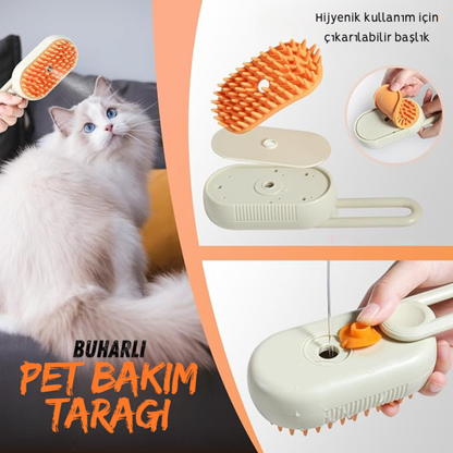 Buharlı Tüy Toplayıcı Pet Tarağı